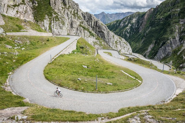 Ruta cicloturista en Suiza