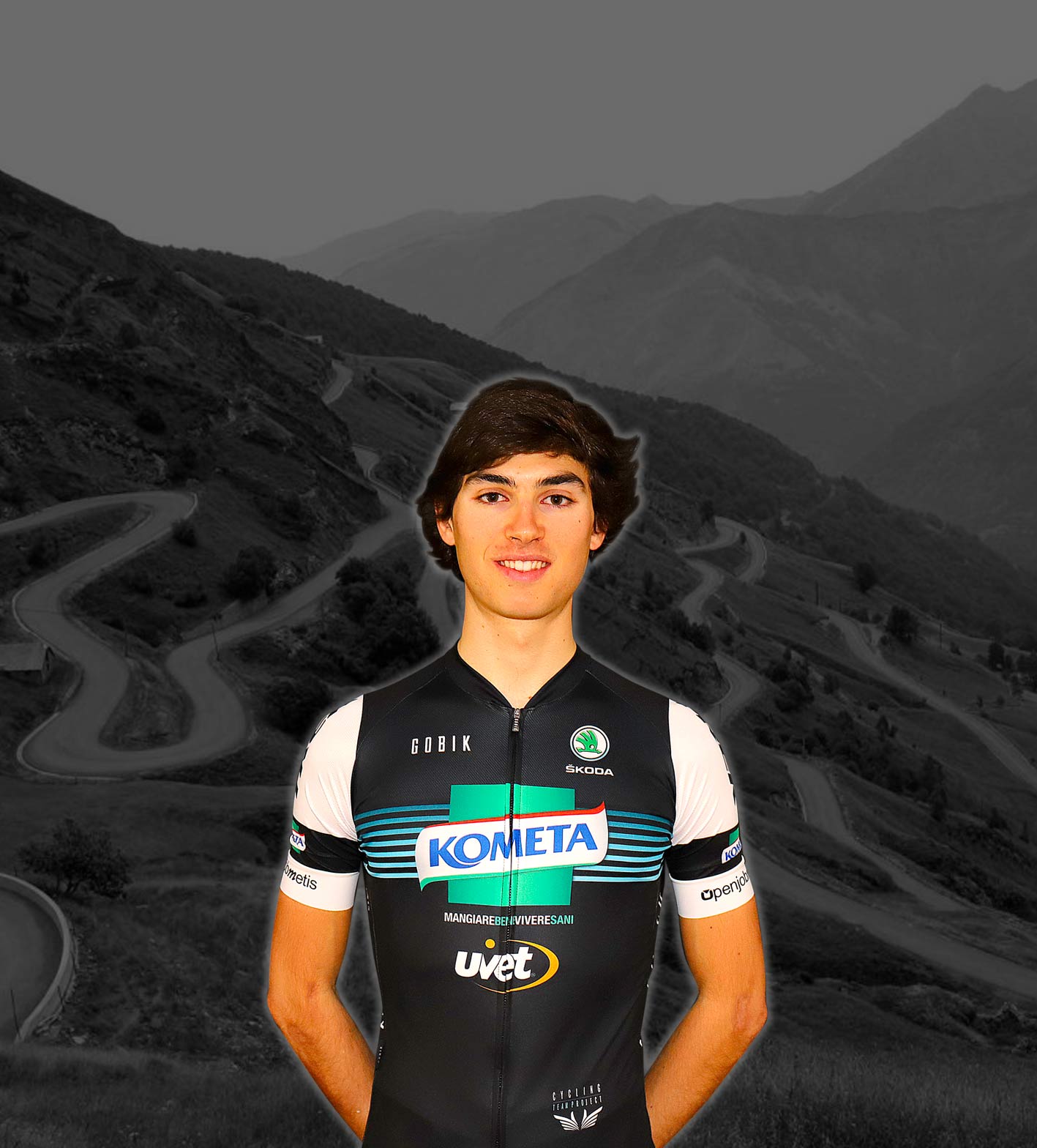 Edu Pérez Landaluce, ciclista asturiano