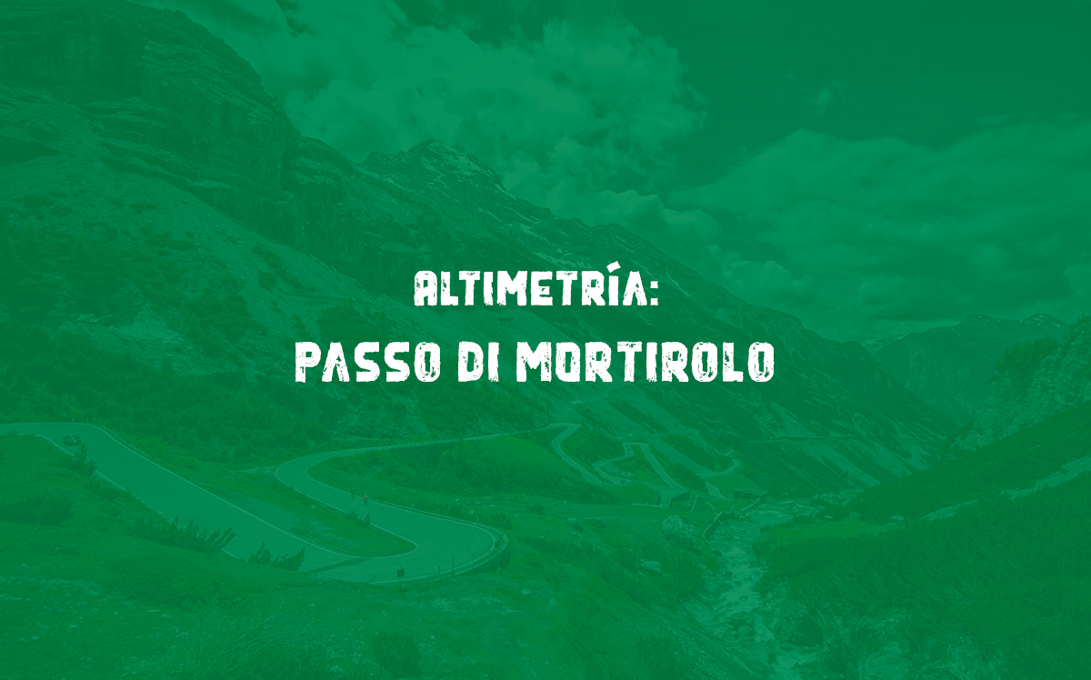 Passo di Mortirolo - Altimetría y perfil