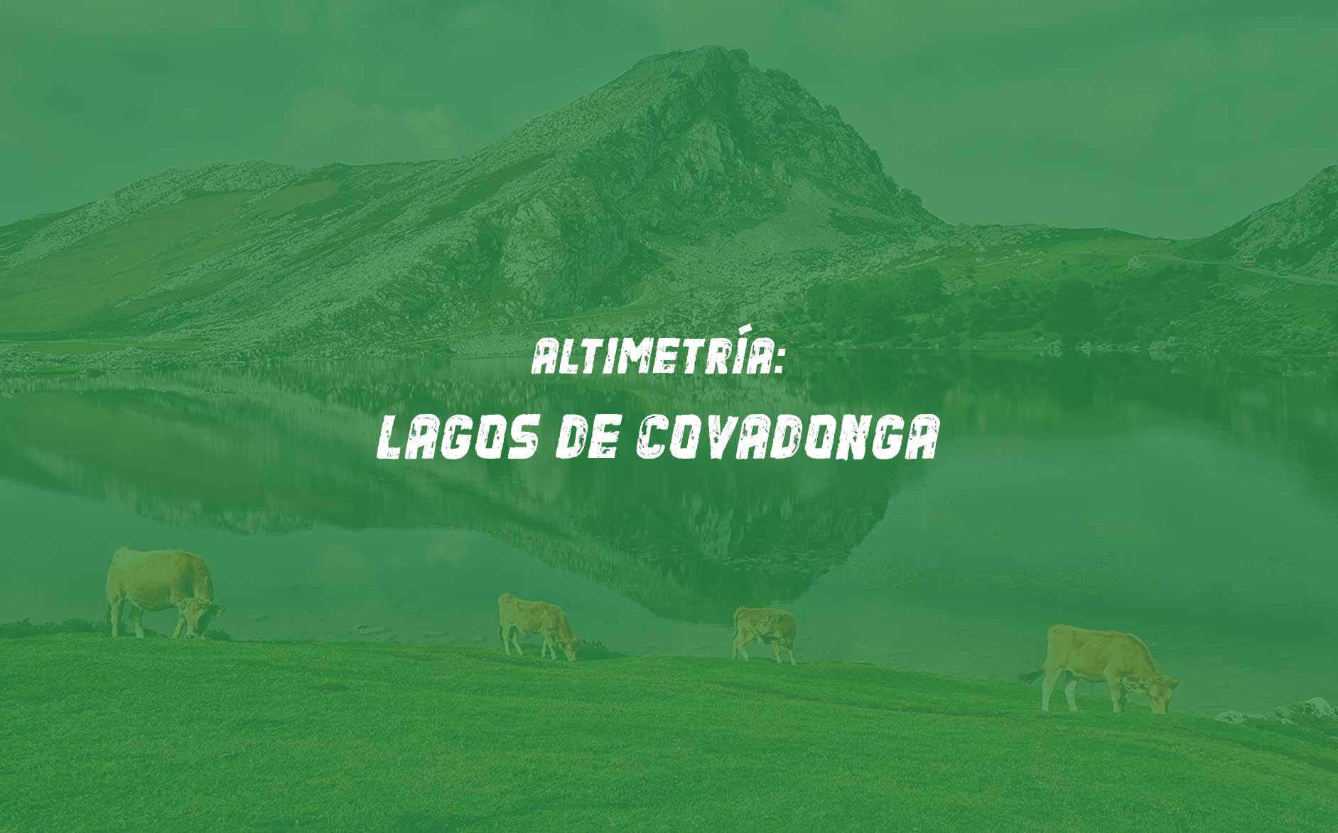 Altimetría Alto Lagos de Covadonga